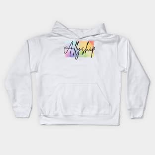 Allyship proud Kids Hoodie